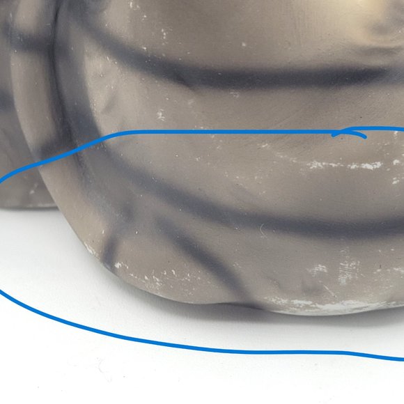 Harvey Knox 3 Tiger Stripe Kitty Cat Kitten Figurine - Picture 9 of 12